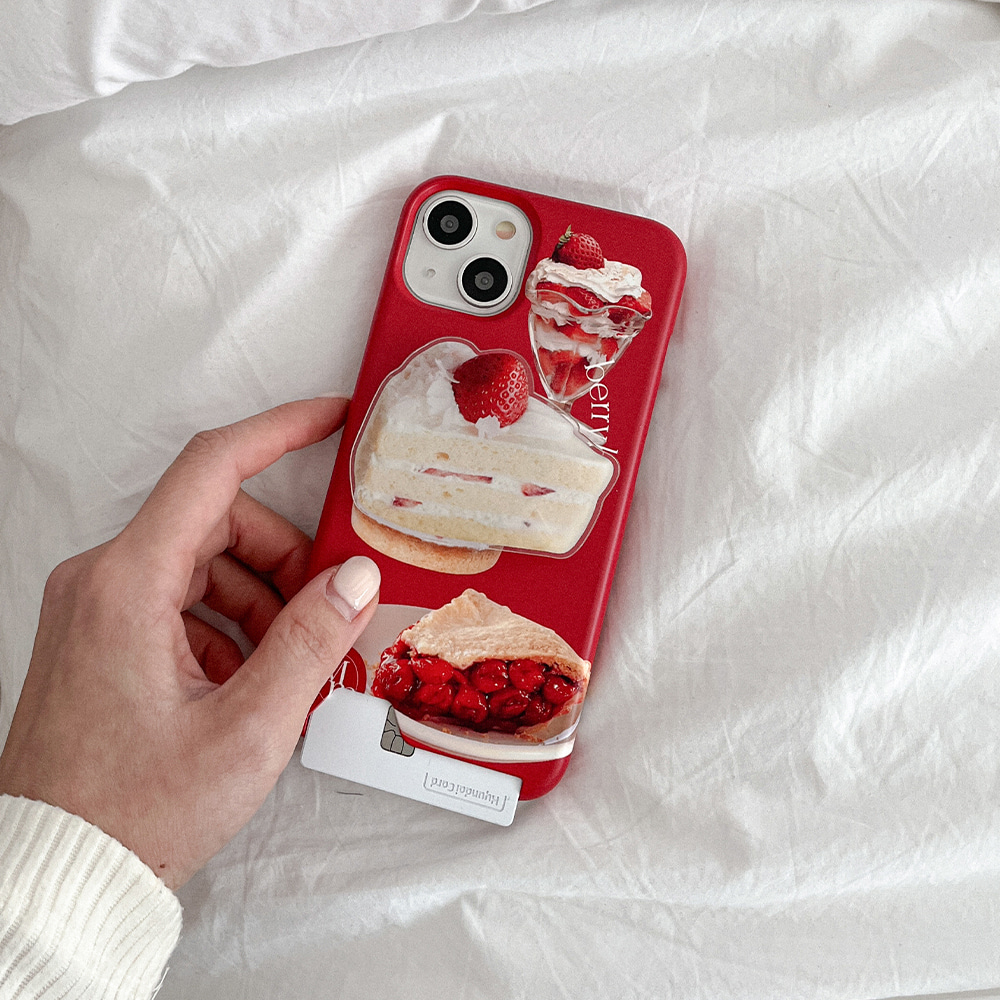 taste sweet design [card storage phone case]