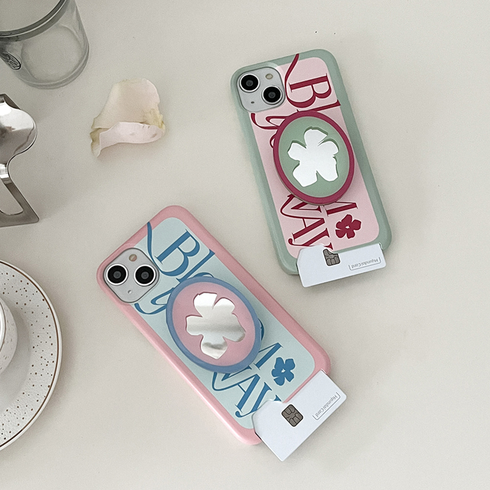 blossom mood design [card storage phone case]