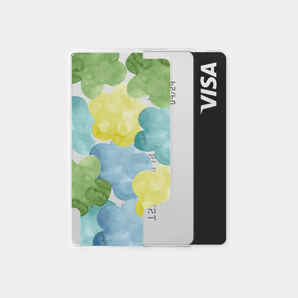 dreamy pond splash design [Magsafe card holder]
