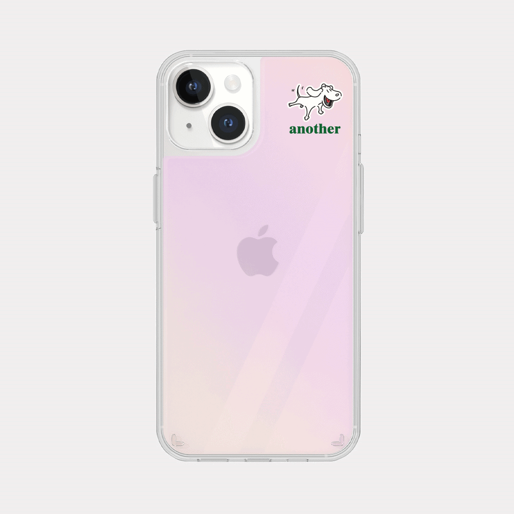 Another Dog Side Design Glossy Mirror Phone Case